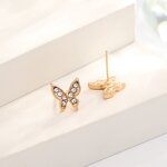 Jewelry Set Factory - 4pcs Zircon Butterfly Wedding Set
