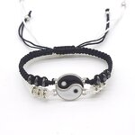 BFF Bracelet Factory - Hand Knit Yin Yang Cord Bracelet