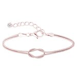 Bracelet Factory - 18K Gold Plated Love Knot Bracelets