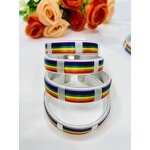Pride Bracelet Factory - LGBT Rainbow Woven Bracelet