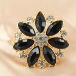 Ring Set Factory - Adjustable Flower Gemstone Rings