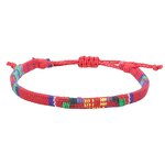 Bohemian Bracelet Factory - Cotton Linen Rainbow Bracelet