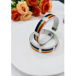 Pride Bracelet Factory - LGBT Rainbow Woven Bracelet
