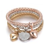 Charm Bracelet Factory - Multilayer Crystal Beads Bracelet