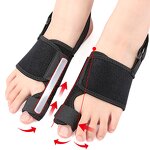 Adjustable Bunion Splint With 2 Angle Bar, Bunion Toe Separator With Double Non-slip Strap for Day Night Support