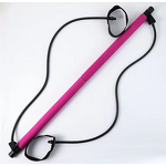 Portable Multifunction Pilates Theraband Exercise Resistance Band EVA Material Accessory for Pilates Practice