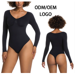 Womenitas Comfortable All-Day Shapewear Bodysuit Seamless Tummy Control Firm Compression Breathable Nylon Spandex Shaper