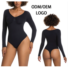 Womenitas Comfortable All-Day Shapewear Bodysuit Seamless Tummy Control Firm Compression Breathable Nylon Spandex Shaper