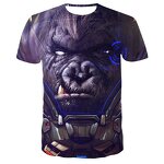 Hot Sale  Men's Big Face Baby Orangutan T-shirt Casual 3D Printed Short Sleeve Graphics T-Shirt