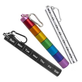 Waterproof Portable Outdoor Emergency Medicine Pill Sealed Jar Medicine Pill Box