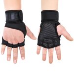 Non-Slip Half-Finger Fitness Gloves for Yoga and Weight Lifting Neoprene Breathable Material Available in M L XL Sizes