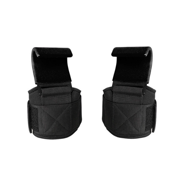 Neoprene Gym Training Hook Straps with Breathable Wrist Support Palm Guard Fitness Accessory