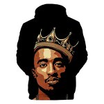 Singer 2 PAC  3d Printing Custom Hoodie and Premium Hoodie Custom  Men&Women's Hoodies
