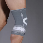 Customized One-Size Knee Pads and Basketball Compression Sleeves Flexible Sports Relief for Arthritis Pain Protection