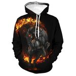 Horse 3d Printed Hoodies for Men Cute Dogs 3d Printing Hoodies From Men Funny Animal Casual Plus Sized Pullover