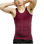 Men's Breathable Compression Muscle Slimming Vest Workout Tank Shapewear Vest