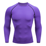 Custom Men's Gym Wear Active Fit Muscle T-Shirts with Long Sleeves Printed Techniques Plus Size Breathable for Spring Season