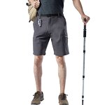 Summer Hot Sale New Men's Elastic Waist Wrinkle-proof Shorts Men's Classic Relaxed Fit Stretch Cargo Short for Men