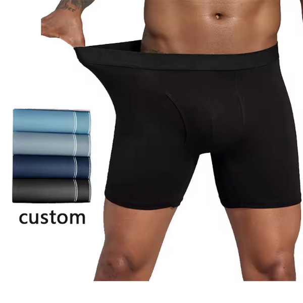 High Quality Breathable Sexy Seamless Cotton Briefs Custom Logo Boxer Briefs Mens Underwear