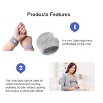 Cheap Kids Motion Sickness Seasickness Travel Relief Nausea Acupoint Wristbands Wrist Bands