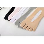 Wholesale Athletic Women's Five-Toe Seamless Injinji Socks Open Toe Design Customizable Knitted Cuff for Spring Minimum 3 Pairs