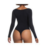 Womenitas Comfortable All-Day Shapewear Bodysuit Seamless Tummy Control Firm Compression Breathable Nylon Spandex Shaper