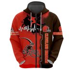 America Hot Sale Football Team Sports Hoodies 3d Print Customize Polyester Man Sports Sweatshirts Team Hoodies With Zipper