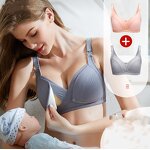 Wireless Maternity Bra Gathered Anti-sagging Pregnancy Nursing Underwear Breastfeeding Bra