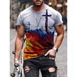 3d T-Shirt Body Fit Men's Shirts Classic Adult Outfit Clothing Shirt Men Clothing Men T-shirt With Logo Custom Logo Printed