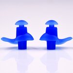 Soft Silicone Adult Swim Earplugs Waterproof Reusable Ear Protectors for Swimming Showering Surfing Snorkeling