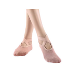 Women's Five Finger Anti-Slip Grip Toeless Barre Yoga Socks Half Ankle Pilates Yoga Socks Breathable Five-Toe Ankle Antislip