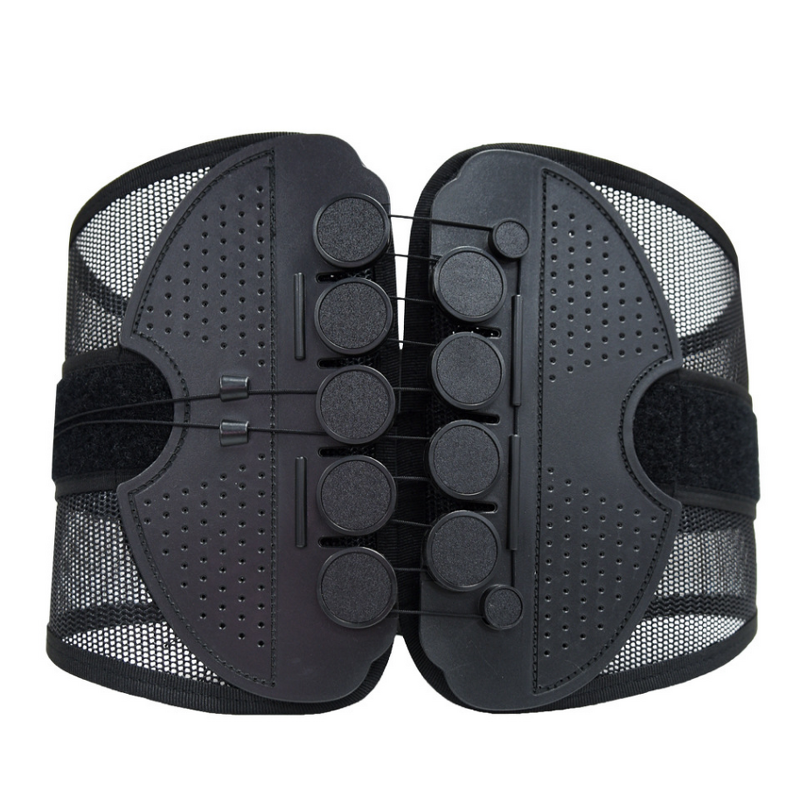 Hot Selling Adjustable Drawstring Pulley System Spinal Decompression Pain Relief Waist Cincher Pull Rope Lower Back Support