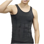 Men's Breathable Compression Muscle Slimming Vest Workout Tank Shapewear Vest