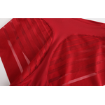 Women's High Waist Sexy Transparent Thongs XL Size Polyamide Mesh Strips Panties Low-Rise Thin Everyday Solid Knitted Plain Dyed