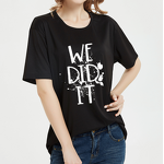 Hot Selling Breathable Smart and Cool Stuff Creative Hydrophobic Stain Proof T-shirt  Waterproof and Anti-Dirt T-Shirt