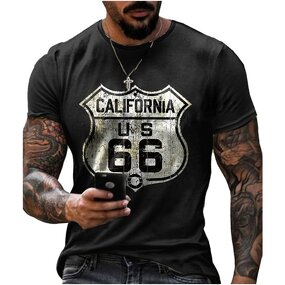 Custom Short Sleeve Rock Punk Pattern Fashion Casual Summer Male Oversized T Shirt 66 Letter 3d Printed T Shirts Dropshipping