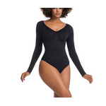 Womenitas Comfortable All-Day Shapewear Bodysuit Seamless Tummy Control Firm Compression Breathable Nylon Spandex Shaper