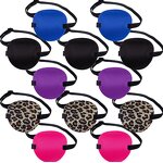 Multi Colors Vision Correction Eye Patch Amblyopia Eyeshade Cover Cyclopia One Eyed Pirate Eye Mask
