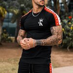 Cheap Premium Streetwear Bulk 100% Polyester Cheap Wholesale Poker Card T Shirt With Customized Logo