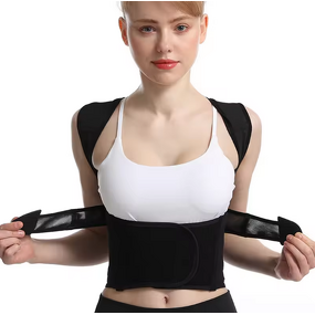 Adjustable Orthopedic Upper Spine Support Brace Breathable Back Pain Relief Posture Corrector Belt