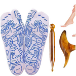 Breathable Letter Pattern Acupoint Toe Two-Toe Foot Therapy Massage Casual Crew Customizable Winter Gift Ideas Pack 10 Pairs