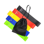 High Strength Comfortable Portable Gym Exercise Bands Five Sizes Colorful Elastic Force Loop Natural Latex Yoga Pilates Hip Band