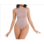 2024 Women's Bodysuit Wholesale Breathable Seamless Sculpting Thong Body Shaper with Tummy Control Shapewear