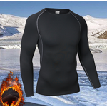 Patterned Men's Active Gym Training Set Compression Tights Shorts Customizable Lightweight Breathable Yoga Wear XL Size Front