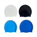 Swim Caps for Long Hair Durable Silicone Swimming Caps for Women Men Adults Youths Kids Easy to Put on and Off Swim Caps