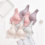Hot Selling Soft Maternity Bra Hand Free Women Nursing Bra Front Closure