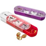 2023  Hot Sale Weekly Pill Tablet Organizer Plastic Pill Organizer Medicine Tablet Pill Box Container Case