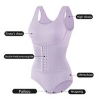 Sexy Shapewear Bodysuit for Women Tummy Control Corset Tops Body Suits Backless Body Shaper Tank