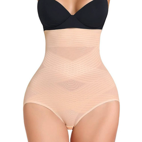 Custom Logo Breathable Shapewear Shorts for Women High-Waist Shaping Nylon Undergarments Tummy Control Slimming Bodyshaper