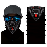 Motocross Balaclava Face Mask Quick Dry 3D Skull Sport Cap Polyester Bicycle Hat for Bike Racing Fishing & Outdoor Sports